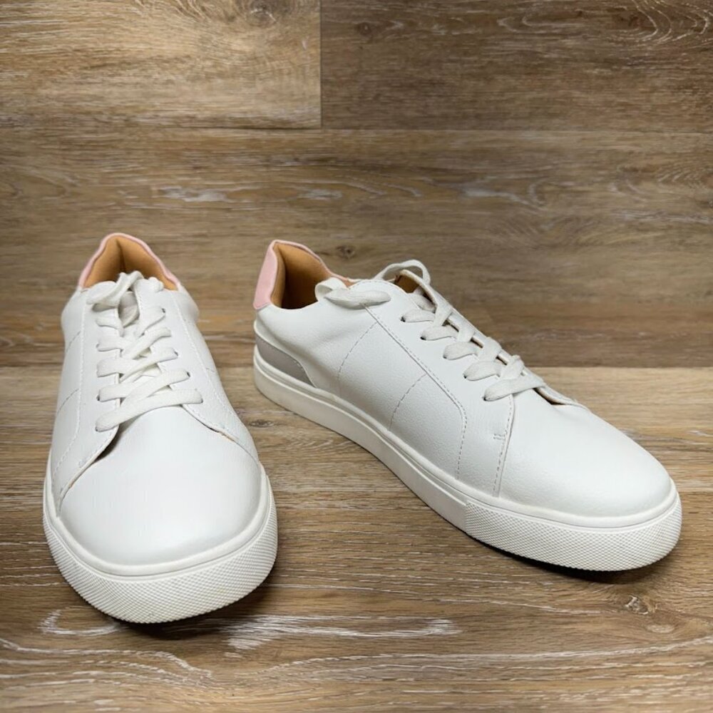 Dolce Vita Anibel White Lace Up Court Sneakers Women's Size 10 - Picture 6 of 6